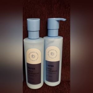 Bundle of 2 ultra hydration body lotions by bath and body works